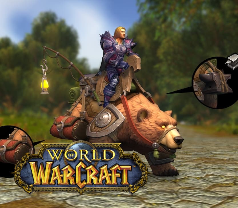 World of Warcraft - Grizzly Hills Packmaster Mount DLC PC Battle.net Altergift