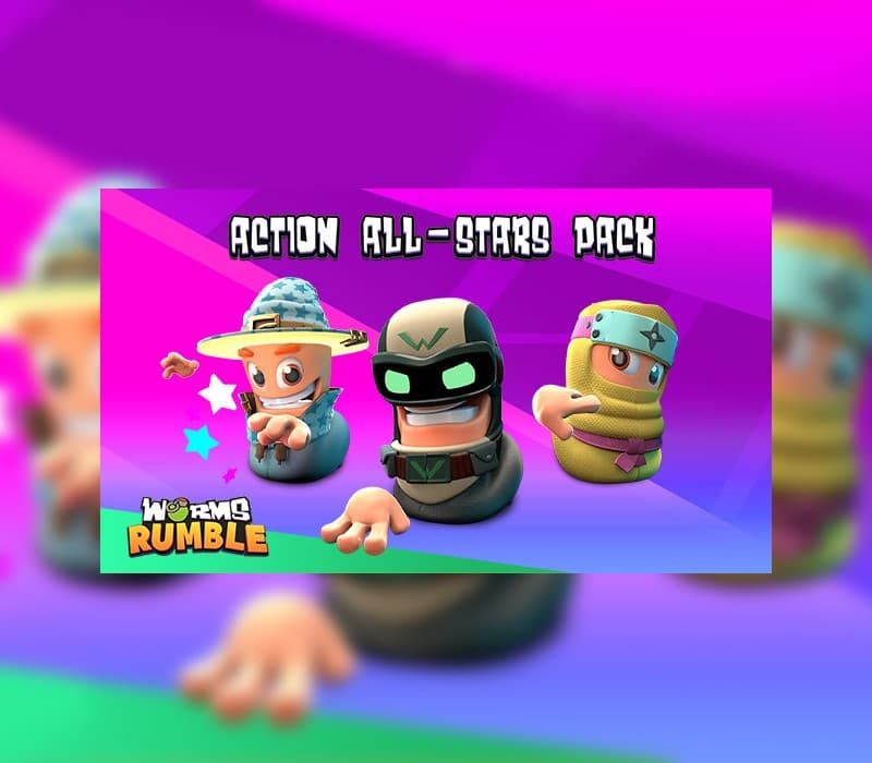 Worms Rumble - Action All-Stars Pack DLC EU PS4 CD Key